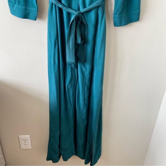 Malinas Kaira Tied Maxi Shirt Dress - Picture 10 of 13